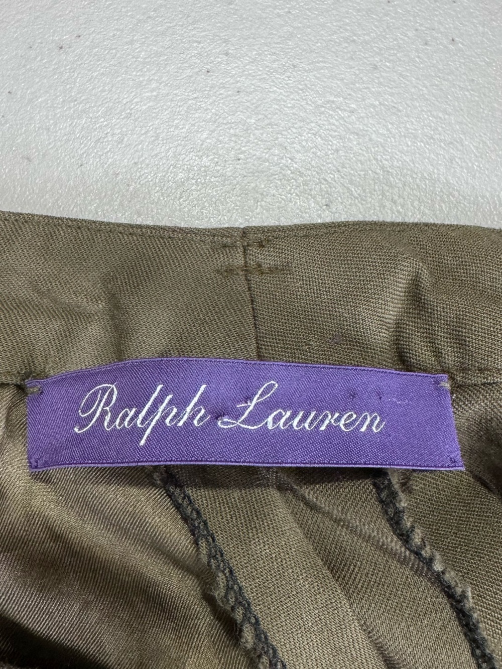 Ralph Lauren Purple Label Women Icon Winnifred Trouser Pant Size 24 - Picture 3 of 7